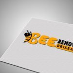 honey-bee logo design